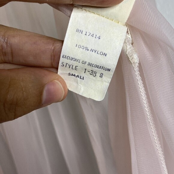 Miss Elaine‎ Vintage Peignoir Nightgown Robe Set Sz Small Union Label 1960s - Picture 3 of 12